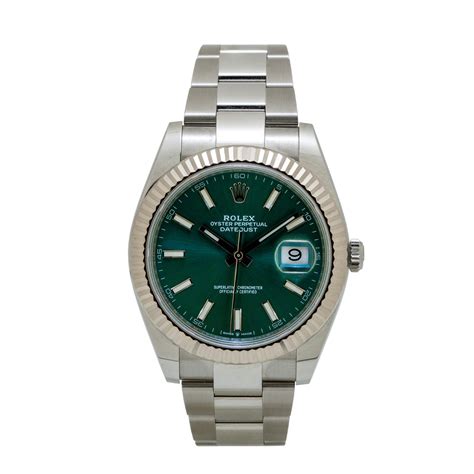 Rolex Datejust 41 Vert menthe Neuve 2024 